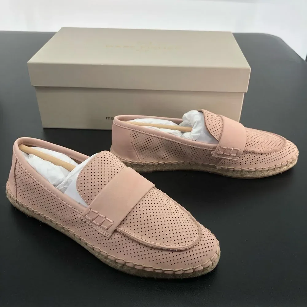 Marc Fisher Milla Light Pink Espadrille Loafers New in Box